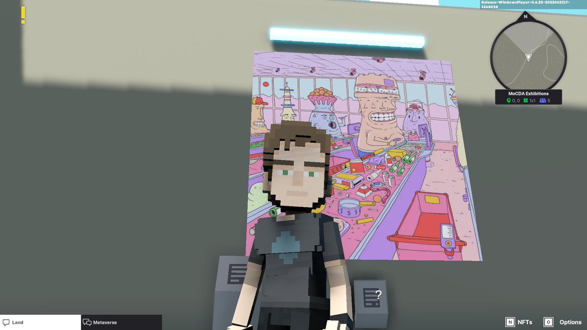 HazelNFTpainter's tweet photo. @TheSandboxGame @SuperRare I just participated in the #TheSandbox weekly contest for a chance to win 200 mSAND! I found the art piece, check out my screenshot below!
👇 https://t.co/X3p3fzxd3f