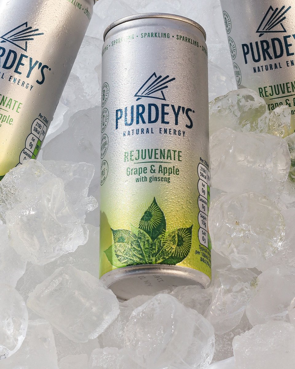 Cool as ice, delicious as…Grape &amp; Apple 🍏🧊

#Purdeys #Heatwave #Weekend
