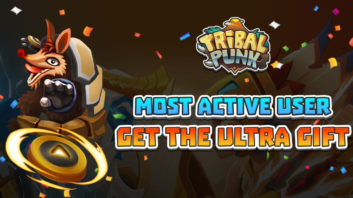 TribalpunkC's tweet image. 🔥 DISCORD EVENT: MOST ACTIVE USER - GET THE ULTRA GIFT💪
👉See the rules and participate here: medium.com/@tribalpunk/ev…
⏰ Time: Start from 08:00 AM UTC, Monday, July 16, 2022.
🎁 Reward: View in the Reply !!
#Tribalpunk #GameFi #P2E #ANTA