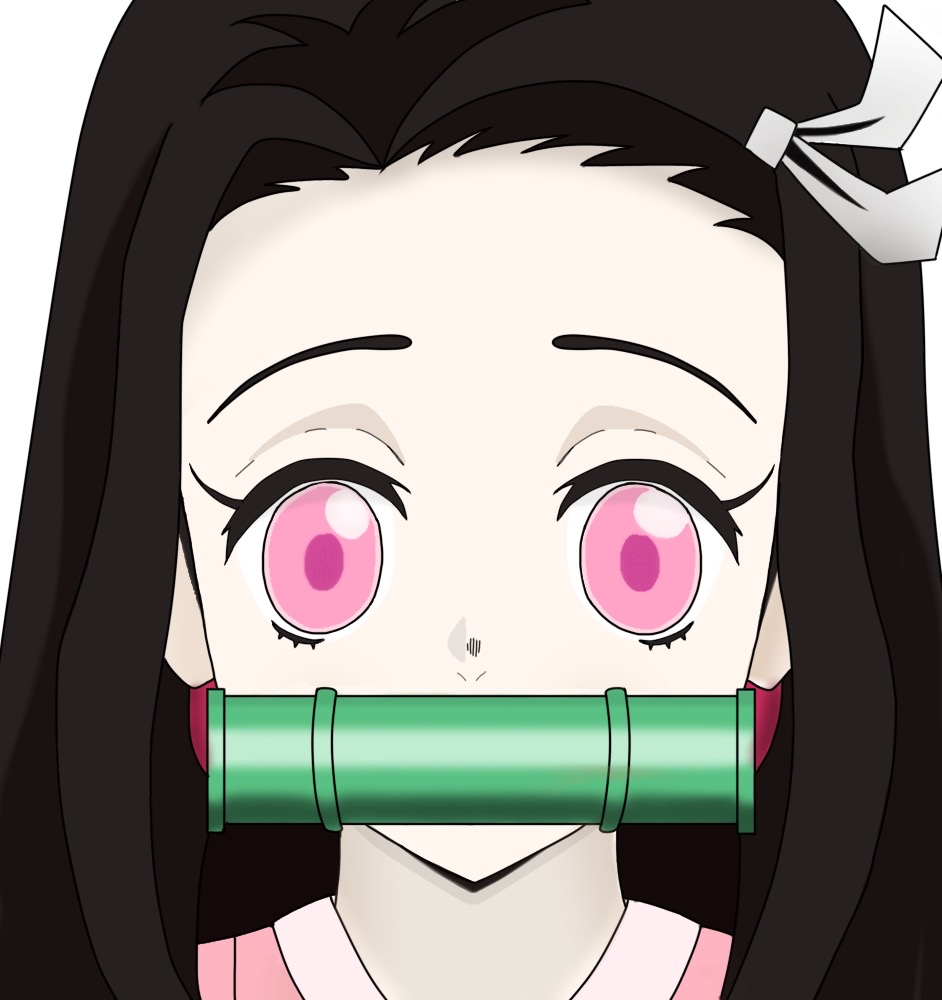 くうらぁ⛩️さんがTwitterに投稿した竈門禰豆子(鬼滅の刃)のイラスト。