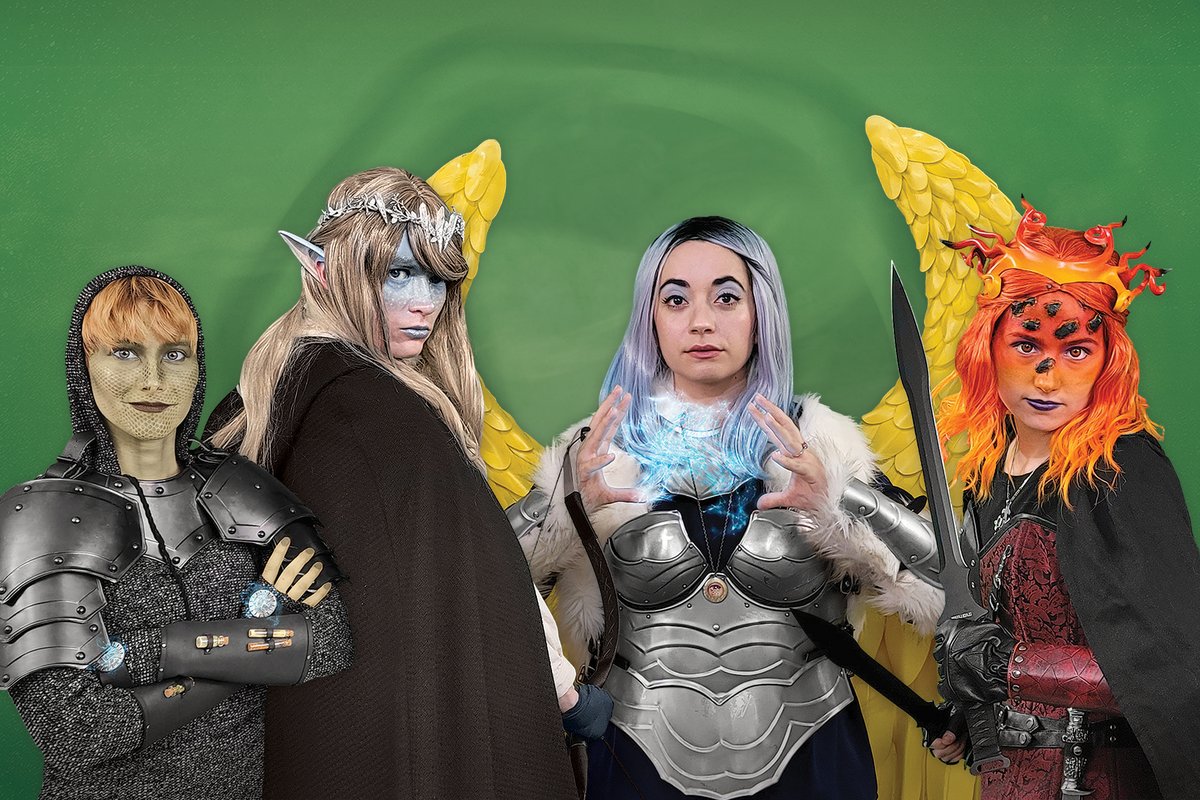 Our interview is a little late this week but we have an extra big interview to make up for it! This week we have an interview from all the women of <a href="/GreenAndGarb/">Green & Garb</a>. They shared their characters &amp; the importance of family and the TTRPG community. 
#WomenOfDnD #DnD #TTRPG #ActualPlay