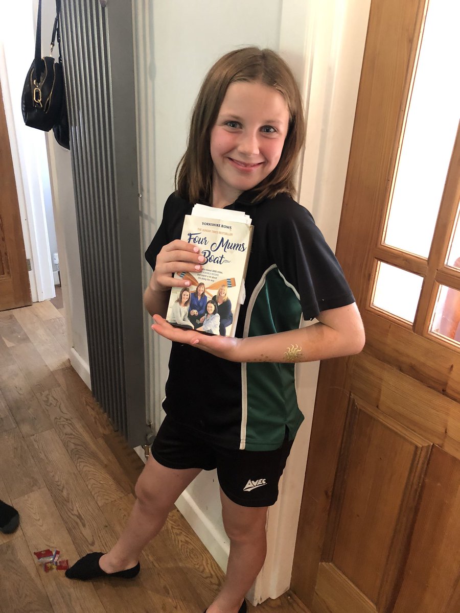 KHEF22's tweet photo. Someone made an impression in @RSch_Primary @RSch_PE fitness in five week. Thank you Helen. I knew the effect you &amp; the story of you and the achievement of the 4 mums would have impact and it did. @yorkshirerows https://t.co/zMx1S457SZ