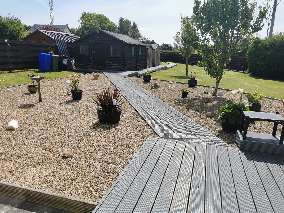 BarbaraMSmyth's tweet image. It's days like these, we finally get to enjoy our #CovidProjects. #CovidGarden