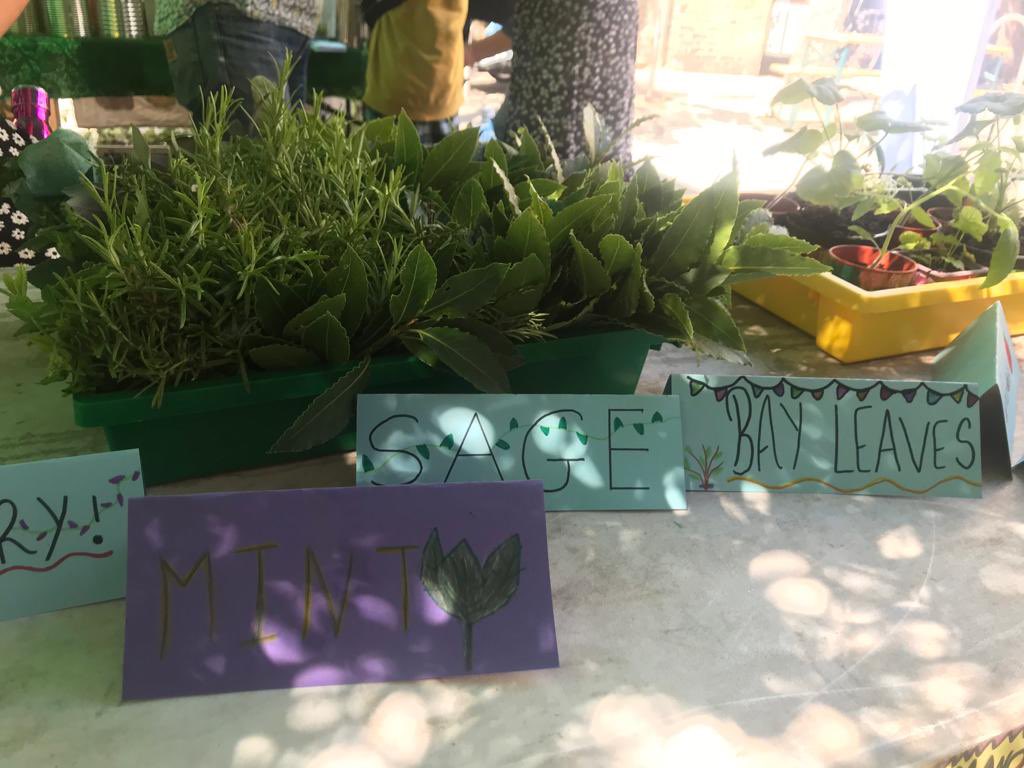 Selling our produce at Venn Street Market today - come down and check out our produce!