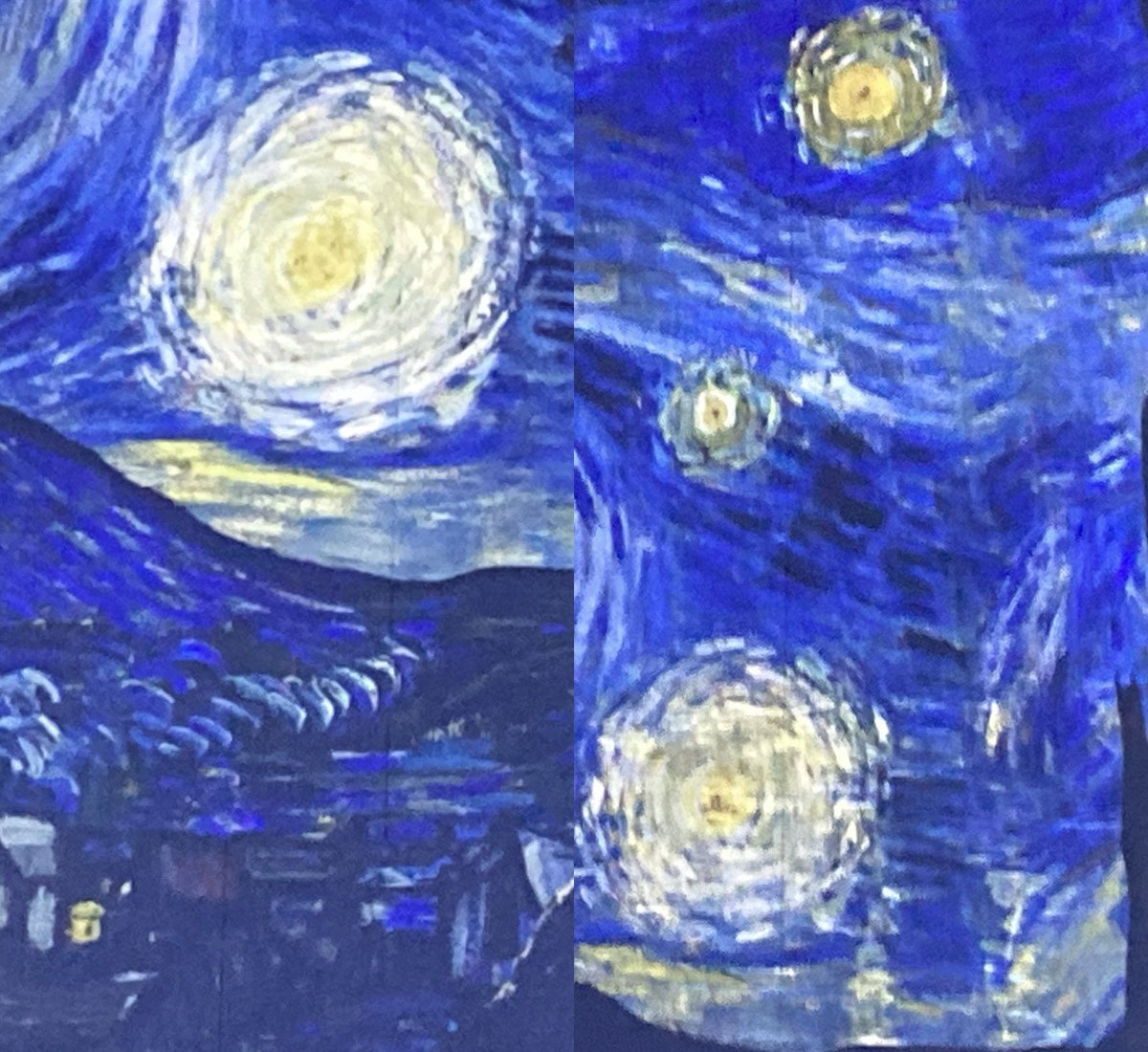 marchellehendri's tweet photo. @DaBadLlama @Clarabela @Sciencenature14 This was taken in May at the #Amazing #VonGogh #exhibition #TheLume #Melbourne
#Pictures trigger #Memories
#Nature #Art #Reflections https://t.co/GsYAhgmNFn