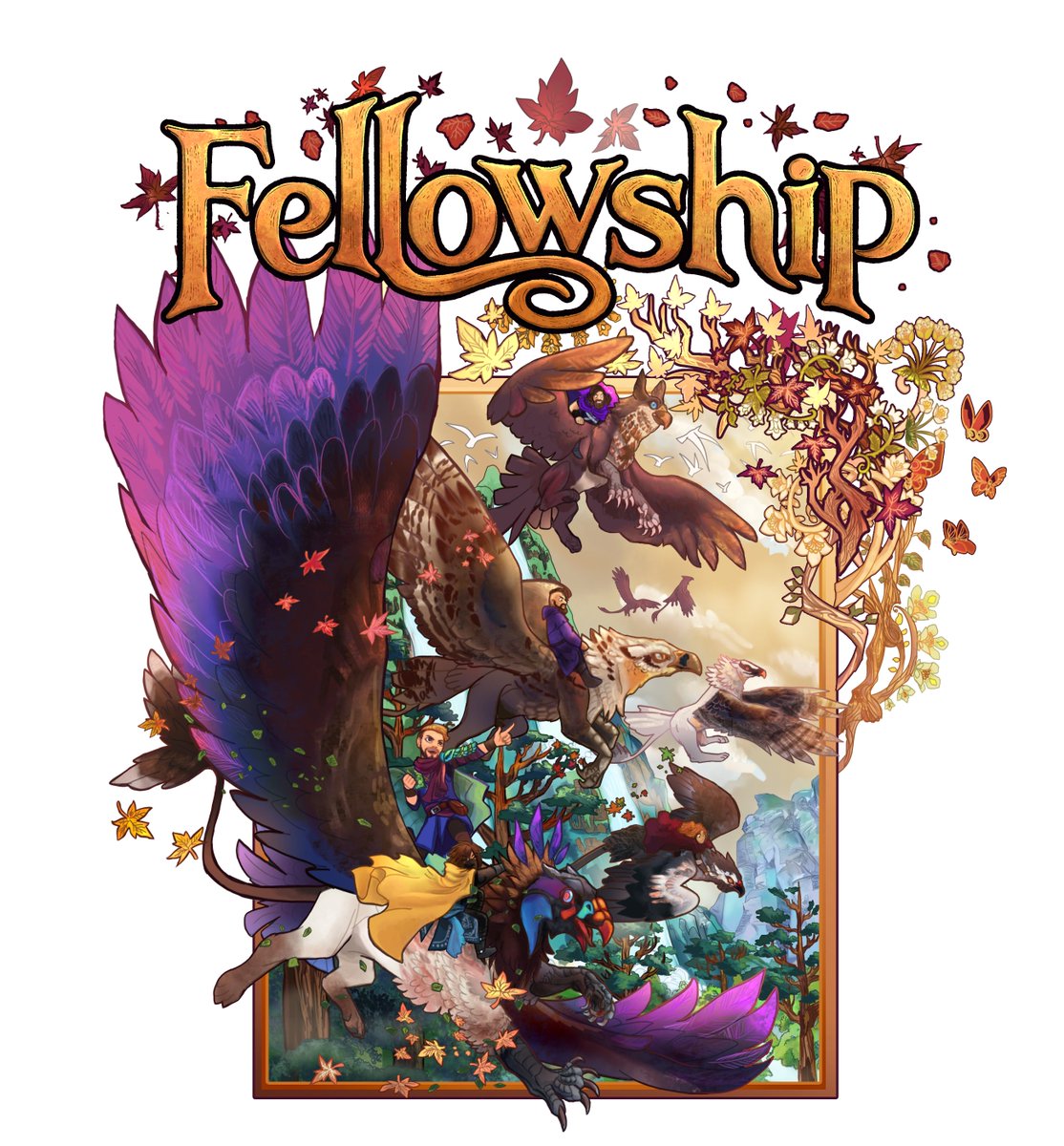 Look at the amazing art that <a href="/anomalybroccoli/">anomalybroccoli</a> had made! 
It is one of the designs that dropped at fellowshipmetal.com and you can preorder it!