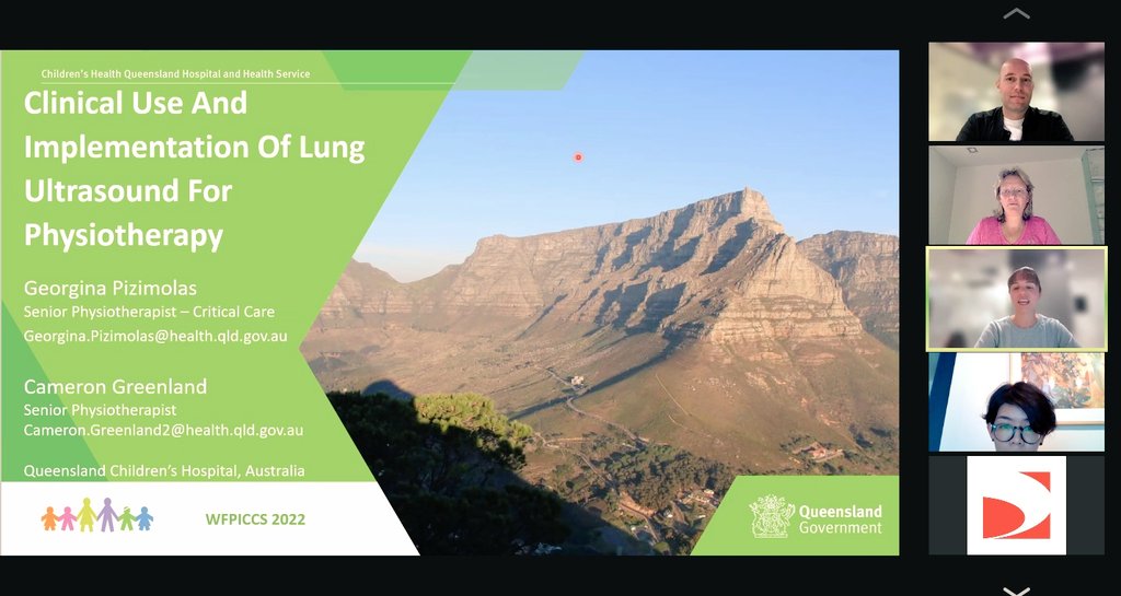 Awesome Clinical Use of Lung USS for Physiotherapy session thanks @GPiziPhysi & Cameron Greenland. Watch this space! #WFPICCS22Ubuntu #WFPICCS_ahp #PedsICU @SarahWright1970 @brendam1611 @TessFulton1 @drzaf_pic @brownam130 @VSLanziotti @CreeMichele @MichaelaWaak