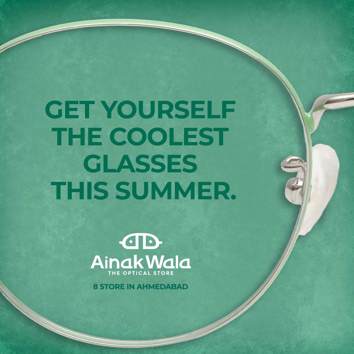 Don't be a bummer. Get yourself the coolest glasses this summer.
Ainakwala brings you a brand new collection of sunglasses for your summer style statement.

#Fashion #Eyewear #BeWhoYouAre #letsvogue #AinakwalaStore #sunglasses #eyeglasses #glasses #style #summer #shades #EyeCare