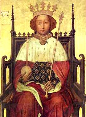 BritishHistorym's tweet photo. #otd 16 July 1377 β King Richard II is crowned king of England.
He was King of England from 1377 until he was deposed in 1399. He was the son of Edward, Prince of Wales (known to posterity as the Black Prince), & Joan, Countess of Kent.
#RichardII #kingRichardII https://t.co/QgiHE2R2DE