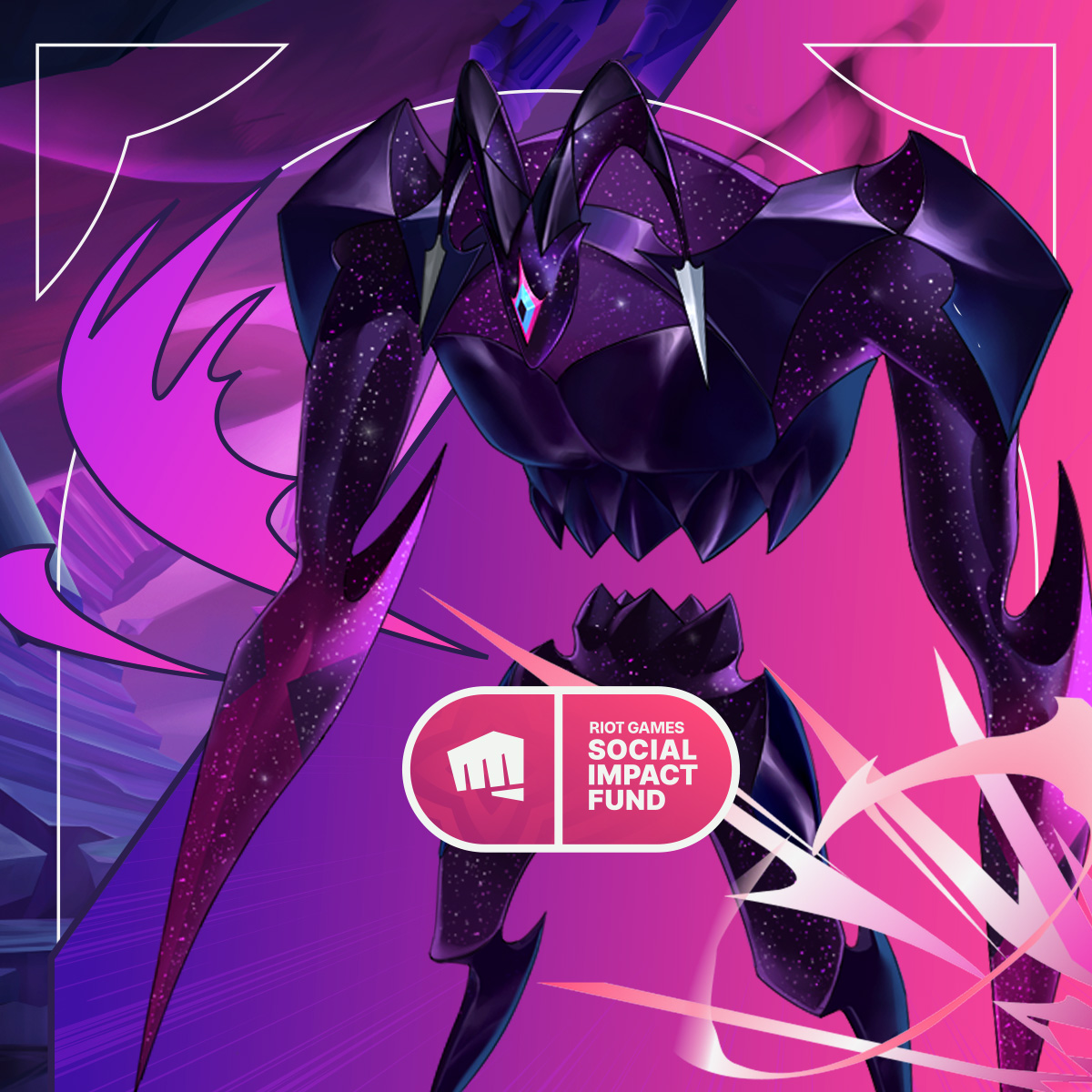 Si nos unimos, ¡nuestra luz brillará todavía más! 🌟 
  
Por cada 10 monstruos del caos que derrotéis hasta el 11 de agosto, Riot Games donará 1 $ al Riot Games Social Impact Fund, hasta llegar a 2 millones de dólares. #StarGuardian