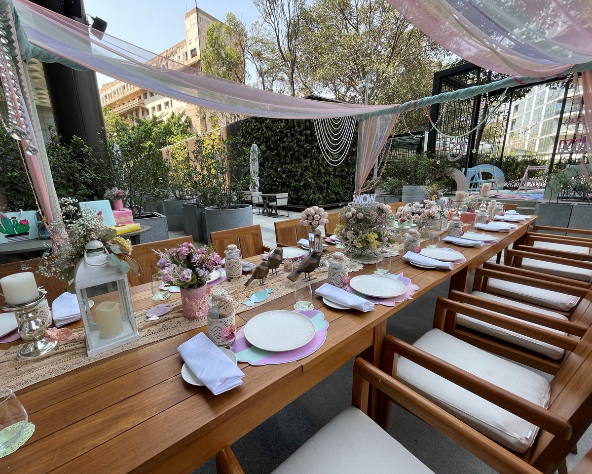 We’re still tripping on this pretty pastel, al fresco event on our CUR8 terrace 
Call us on +91 76191 46004 for details 

#fsevents #events #family #family events 
#events #eventplanner #party #wedding #event #weddings #music #love #birthday #eventplanning #photography