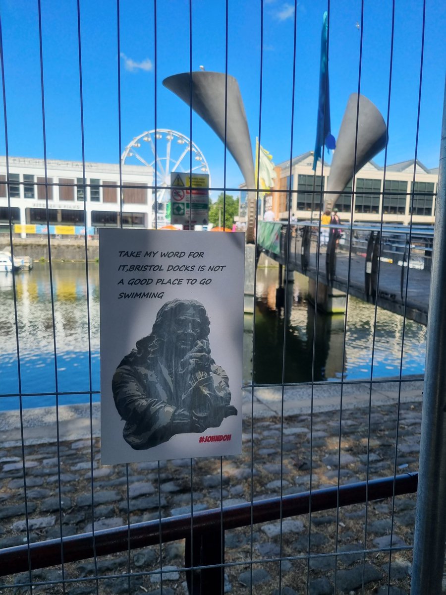 JohnDohArt's tweet photo. The water at the Bristol docks looks so inviting at the harbour festival but I wouldn't recommend it. Have a great day.
#perosbridge #wildswimming
#bristol #Harbourfestival @BristolLive @BristolBestof @bbcrb @TristanCorkPost @BristolLifeMag @BristolBestof https://t.co/OICwo4MNHB