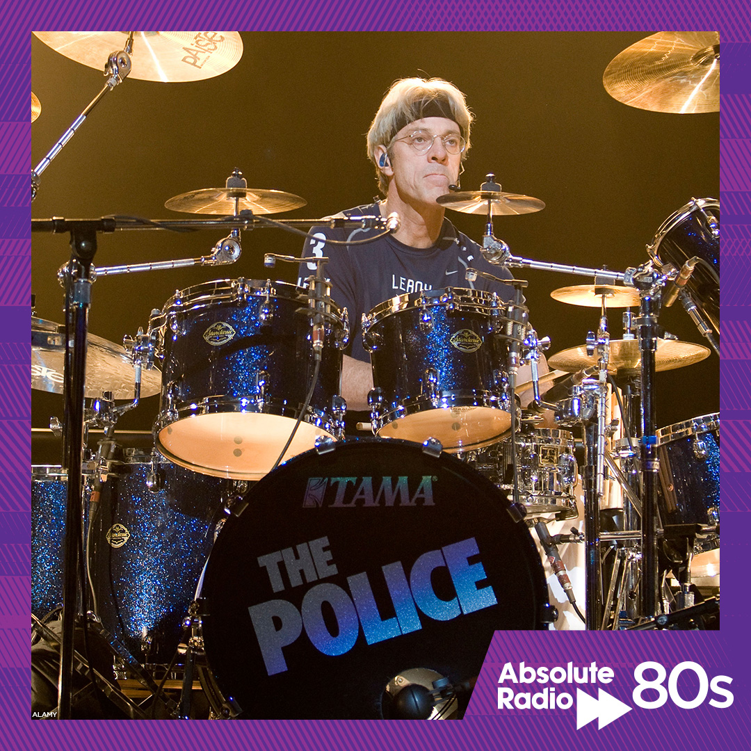 Happy birthday Stewart!  esteemed drummer Stewart Copeland is 70 today! 