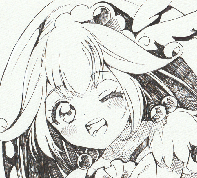 キュアピース!できたけど一部だけ 
