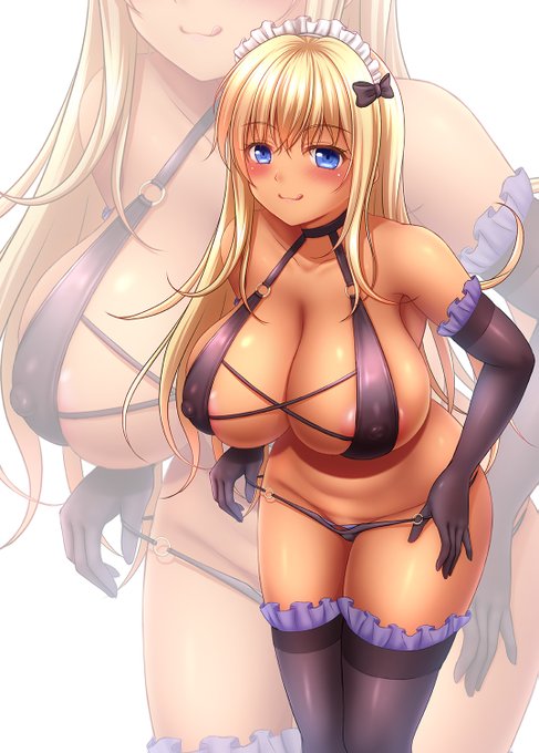 このすばのサキュバスコスのゆきなお姉ちゃん❤️
着たままのパイズリもずらして挿入もいろいろしやすそうなたくさん搾り取っちゃう為のコスプレですね～☺️ 