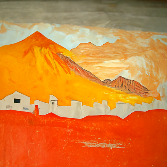 DaftDroid's tweet photo. Did I make some beautiful paintings of the impressive landscape of Tenerife?
#vistoentenerife #IAart #CanaryIsland #devgg #IA #TenerifeFelicidad #Canarias #IslasCanarias https://t.co/XBROmKlUb7