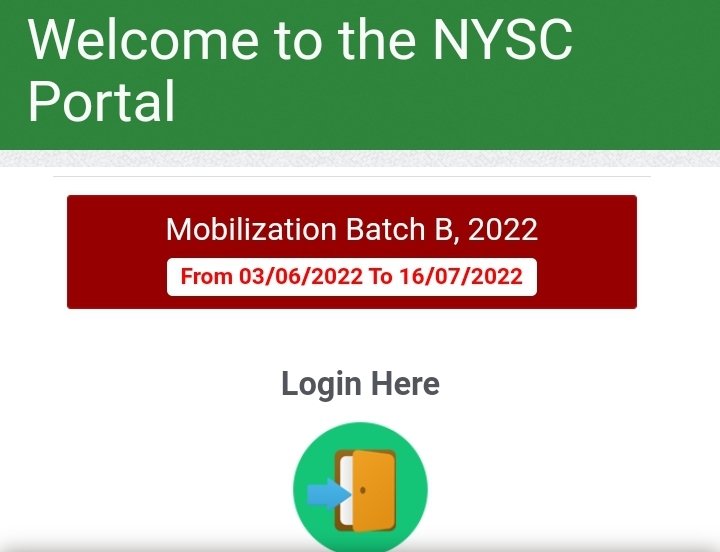 CorpersMedia's tweet photo. Registration on NYSC portal has been extended till 4pm today, 16th July 2022.

#nysc #batchb https://t.co/3eE9aNUHtk