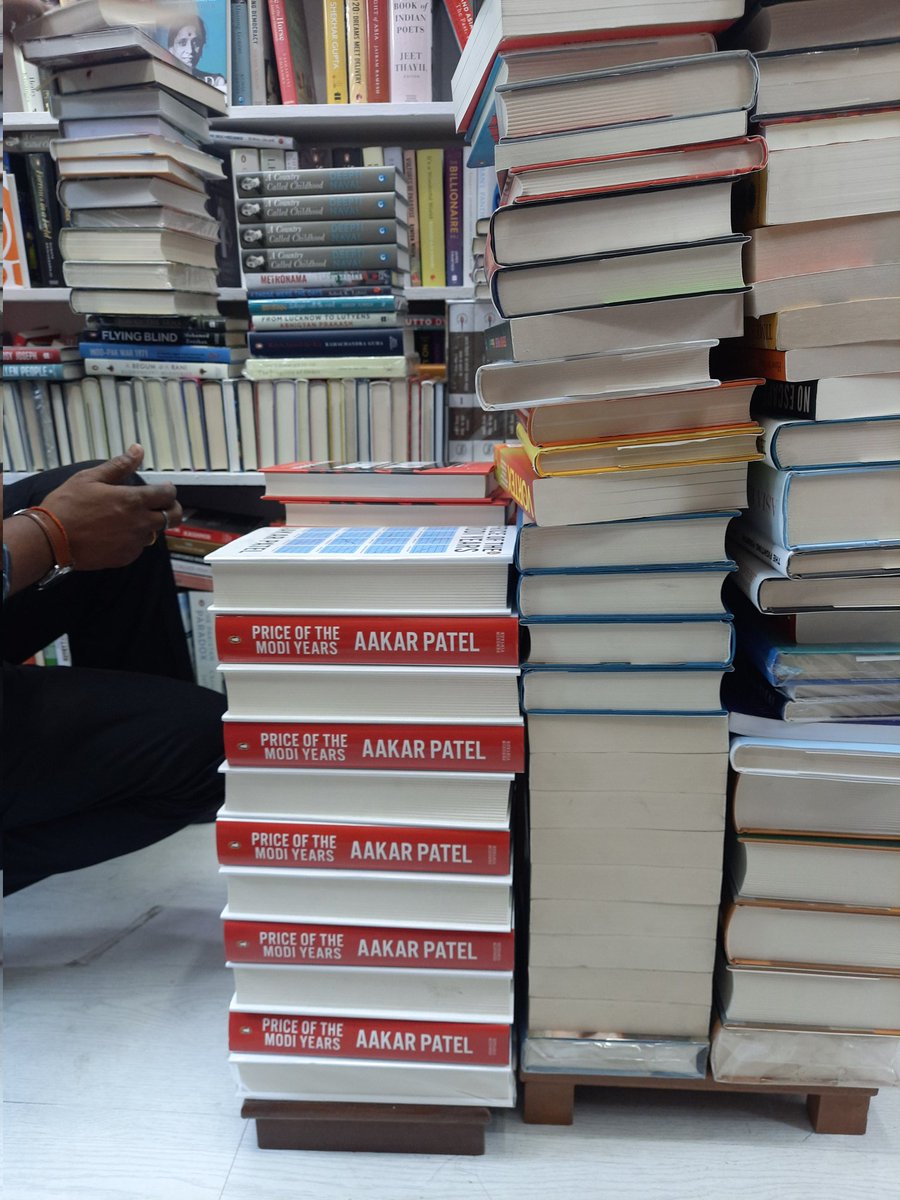 eliofkottayam's tweet photo. #PriceoftheModiYears by @Aakar__Patel in a new hardback edition @Bahrisons_books https://t.co/efq9BVF6aH