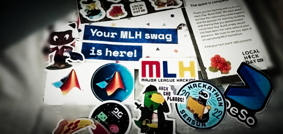 Engr_M_Ahsan's tweet image. Finally Received, Thanks @MLHacks for amazing swags with learning opportunities. Just amazing ❤️

#Pakistan #mlh #localhackday