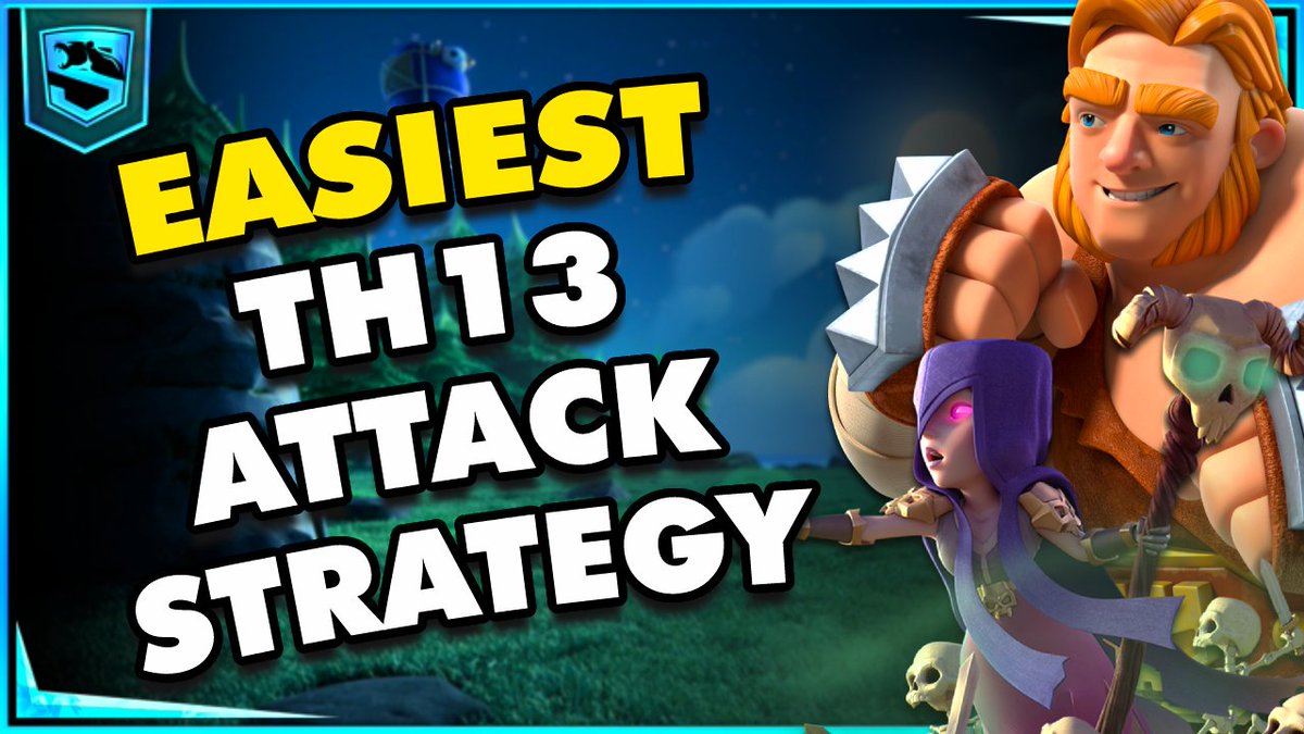 In todays video we go back to townhall 13 and show you the easiest attack strategy that you should learn to 3 star those max th13 bases! #ClashOfClans 

Shout out to <a href="/reddithunters/">Reddit Hunters</a> for letting me breakdown there hits ❤

📺 youtu.be/yrkjzCPs2oE