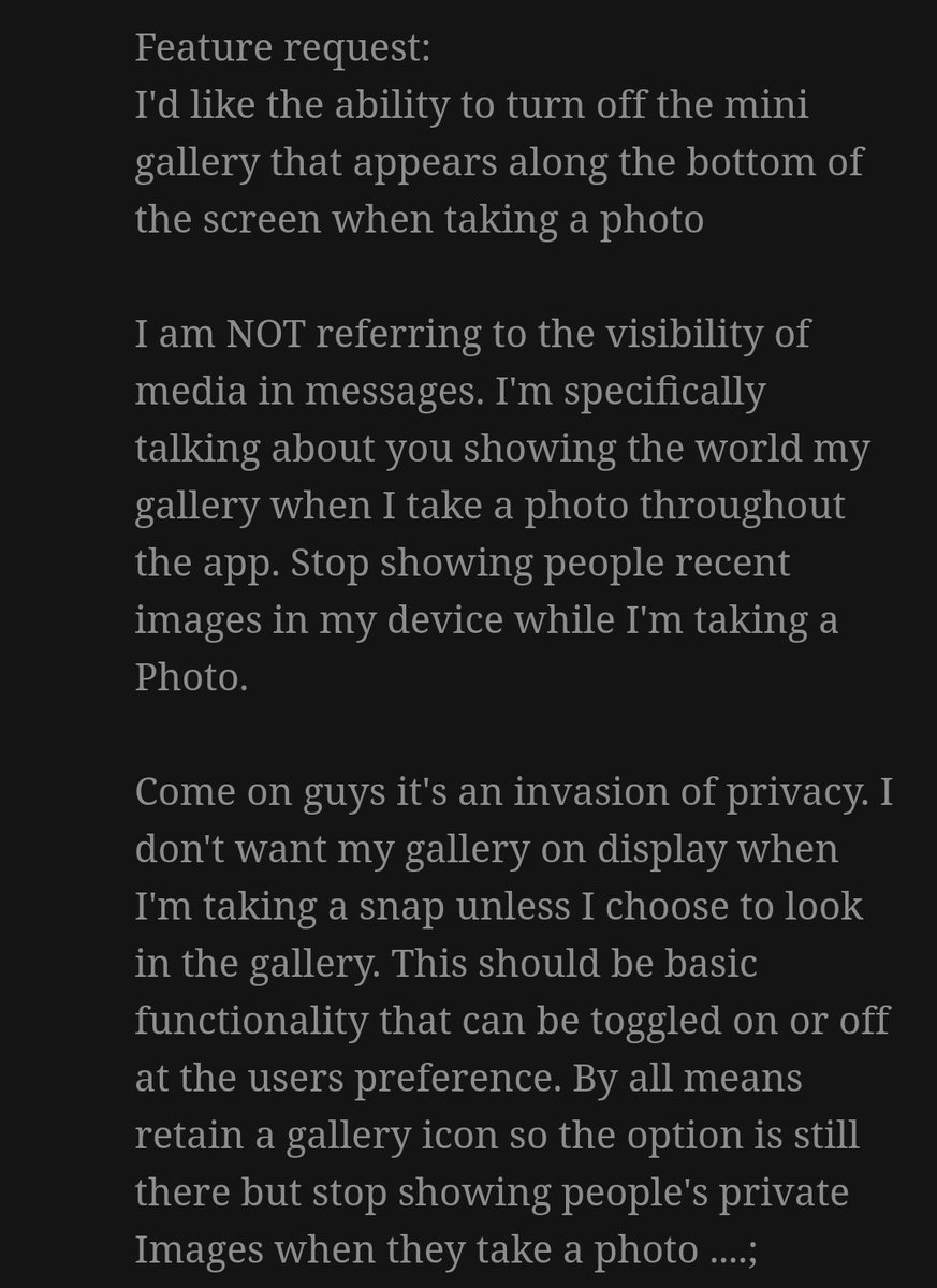 McKindle's tweet photo. @WhatsApp let's improve the app! Here's the suggestion: https://t.co/KdfU7qOJv7