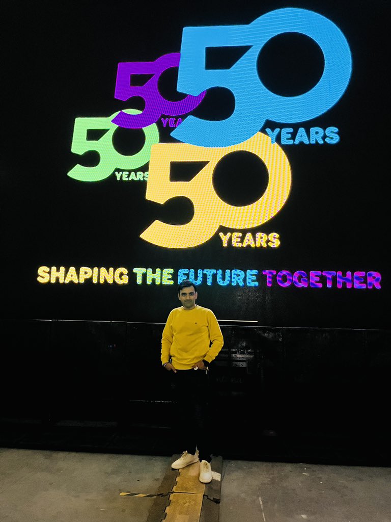 All set for #SAP50
<a href="/saplabsindia/">SAP LABS INDIA</a> <a href="/SAP/">SAP</a> <a href="/LifeatSAP/">Life at SAP</a>