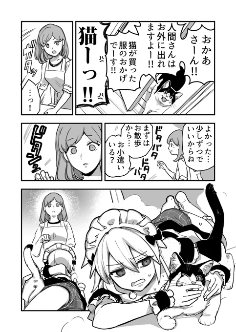 恩着せがましい猫のねこ漫画のその後です 