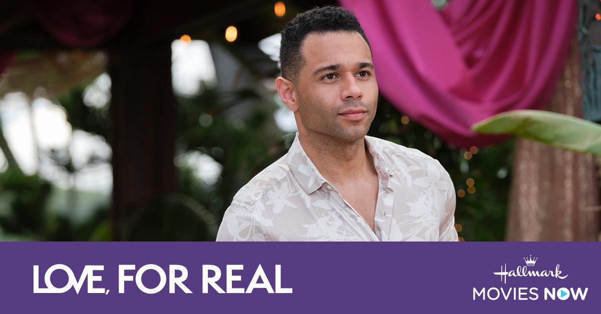 HallmarkPlus's tweet photo. Get a double dose of @CorbinBleu today! Stream #LoveForReal on #HallmarkMoviesNow and then catch the premiere of #CampfireChristmas tonight at 8/7c on @HallmarkChannel! https://t.co/nxU2s9JgVj