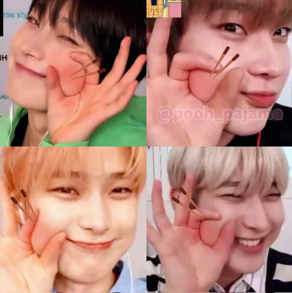 sunoo mochi cheeks ,, wanna squish it too