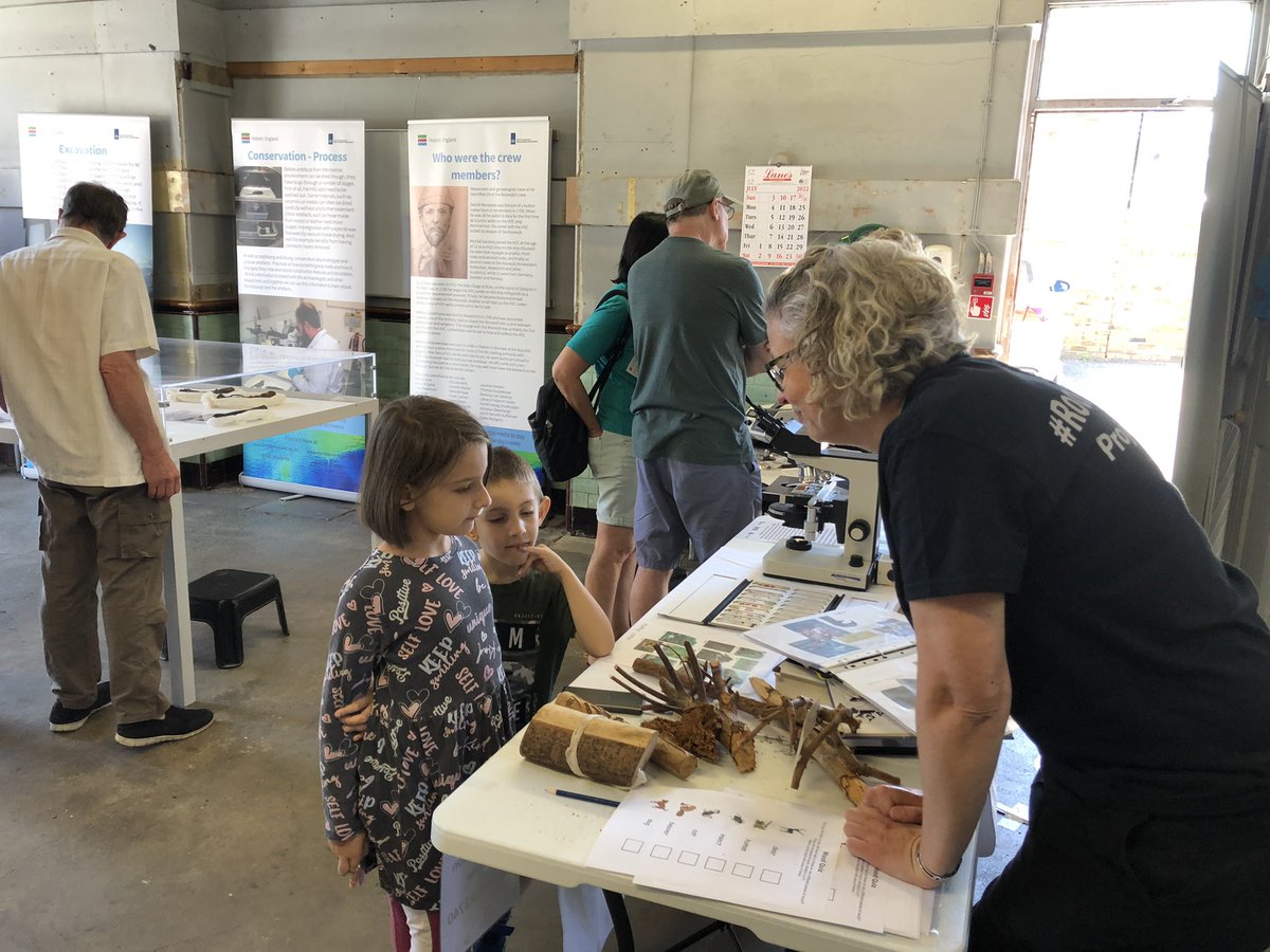 HE_Maritime's tweet photo. Enjoy a virtual dive and explore the @rooswijk1740 #divetrail or learn about wood identifications of shipwreck artefacts. https://t.co/vmAiYaX4dt