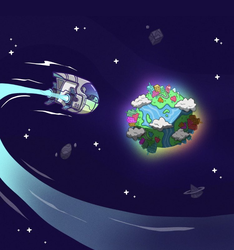 How the earth looks from space , after <a href="/Beings_Official/">Beings NFT</a> NFTs are revealed!

LFG!!! ✨✨✨