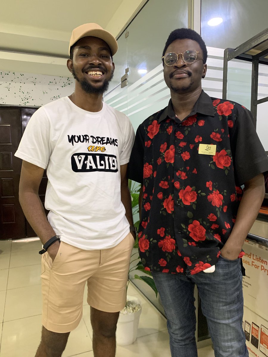 DavidAbu_'s tweet photo. Came in to support my friend @Opiano_1 at the #dbtLagos and it is great meeting the community again https://t.co/pYBXP6r5Dj