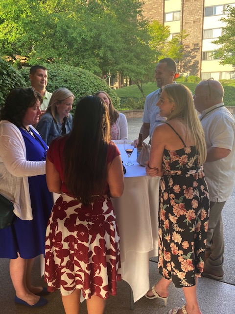 MIGISociety's tweet photo. What a wonderful way to kick off the 2022 Michigan GI Society Inaugural Conference! Thank you to all who came out to the welcome reception and we look forward to seeing you today!

#puremichigan #MIGISociety #Inauguralconference #healthcare #health #TraverseCity https://t.co/vBSsusS2dX