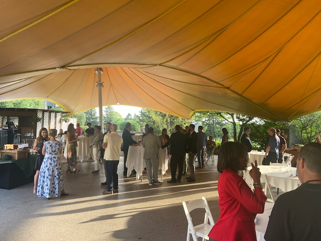 MIGISociety's tweet photo. What a wonderful way to kick off the 2022 Michigan GI Society Inaugural Conference! Thank you to all who came out to the welcome reception and we look forward to seeing you today!

#puremichigan #MIGISociety #Inauguralconference #healthcare #health #TraverseCity https://t.co/vBSsusS2dX