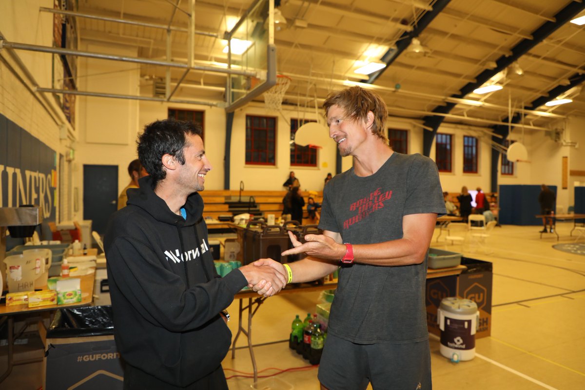 Two runners who changed the game at Hardrock: Kilian Jornet and Kyle Skaggs. #HR100