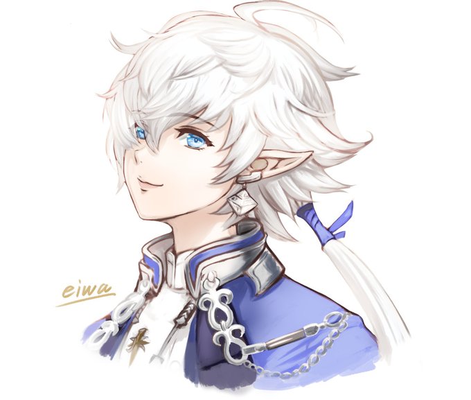 たまには男性キャラを描いてみようと思って
ファイナルファンタジー14のアルフィノ
#Alphinaud #ff14 #FFXIV 