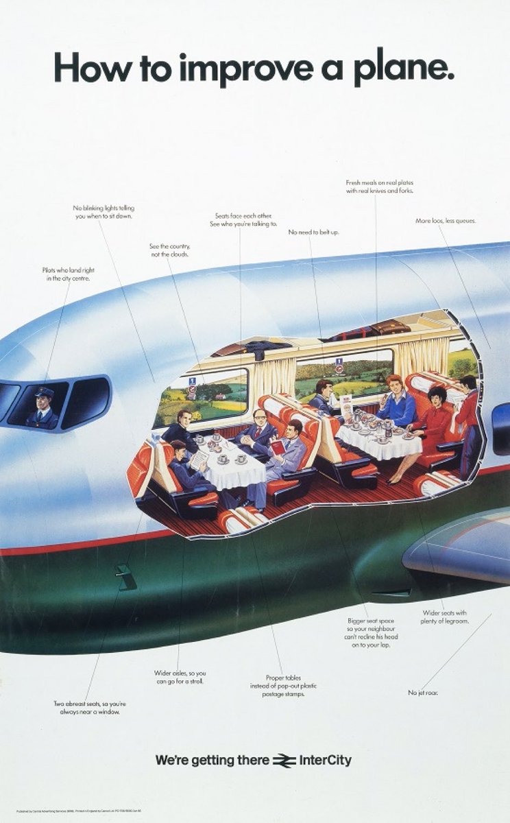 'How to Improve a plane.’

 📷 by British Rail, 1985