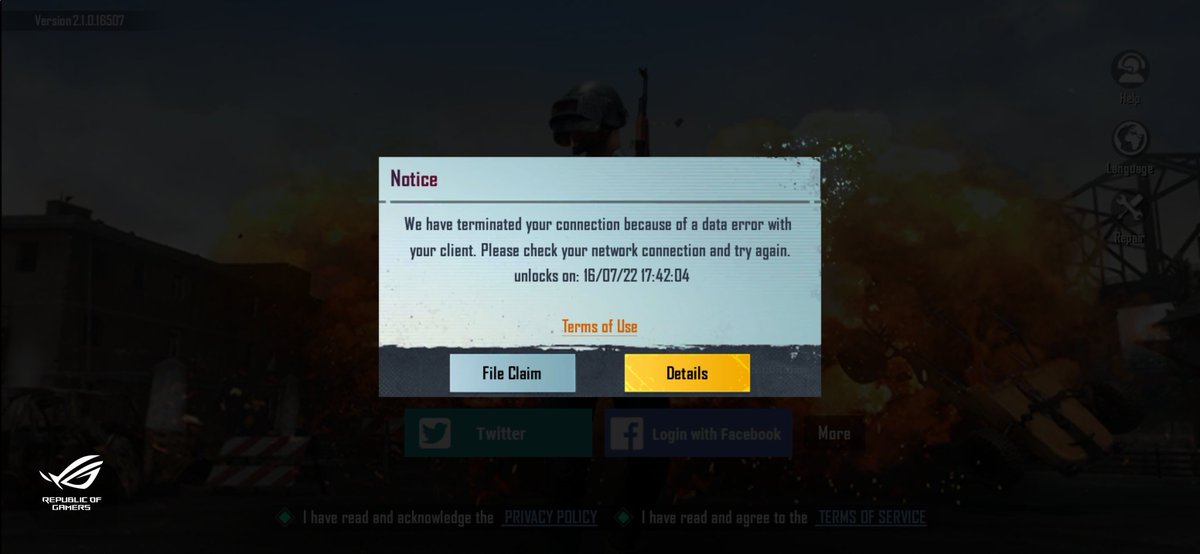 Banned for a day while I was in a game. The reason "data error with my client"

Buggy Glitched Mobile India #BGMI