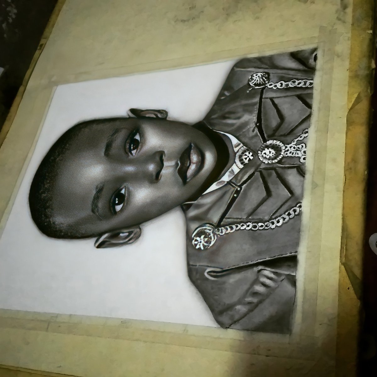 ogbondalilian1's tweet photo. There's dignity in labour. My labour in not in vain. I am a female visual artist, 🎨 art has never been a competition to me am just proud of what my hands can do and am most grateful to God for this 🙏 🙏🙏🙏🙏🙏
#LabourChallange 
#DignityInLabour https://t.co/Y6wChRNS26