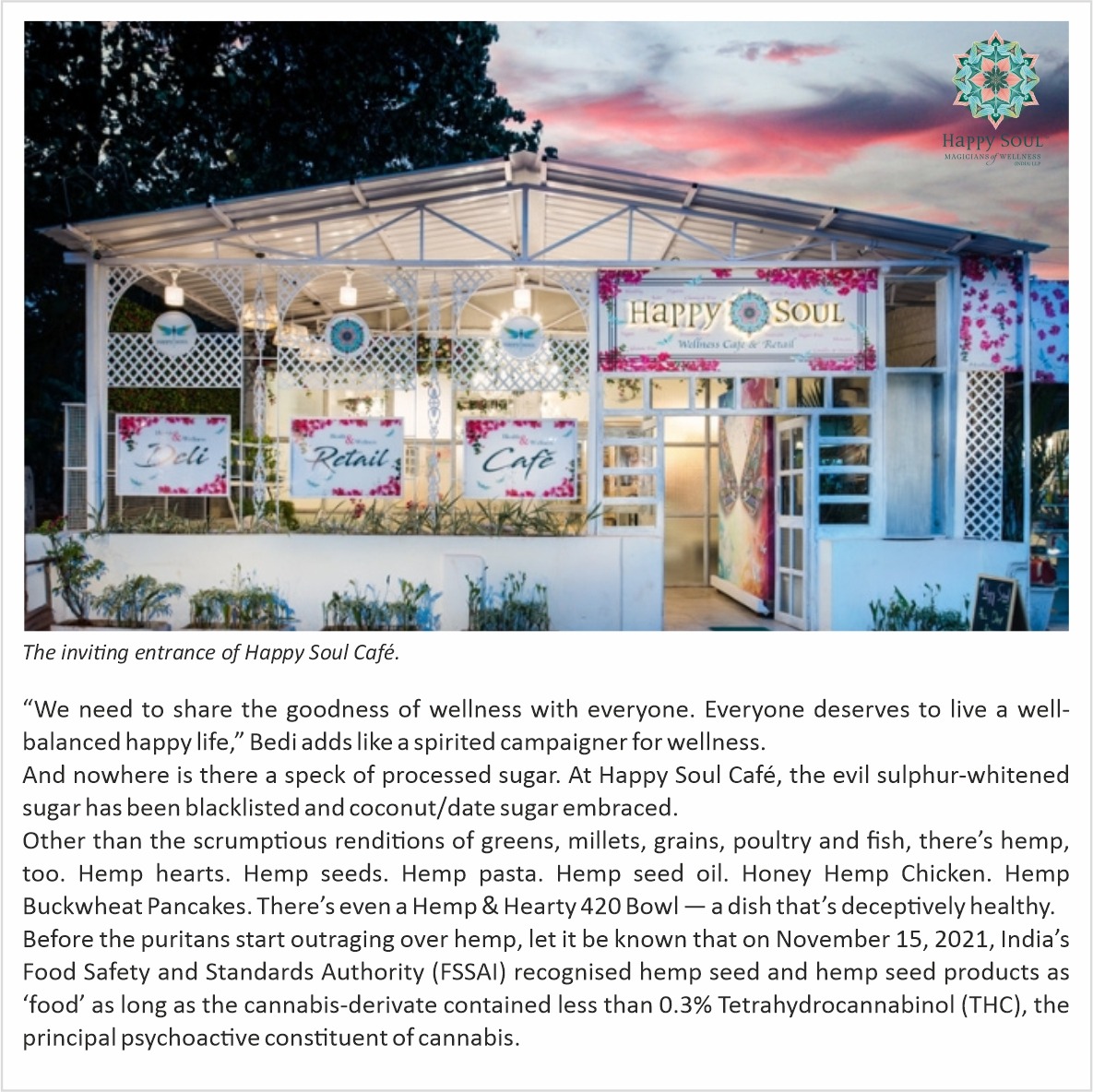 happysoulindia's tweet photo. Want to know what your experience at our Café is going to be like? Preeti from @traveldine_ interacted with founder @poojabeditweets & shared her views on our scrumptious wellness foods and wellness retail
#happysoulindia #happysoullifestyle #happysoulmoment #traveldine https://t.co/t3r3G5MTM0