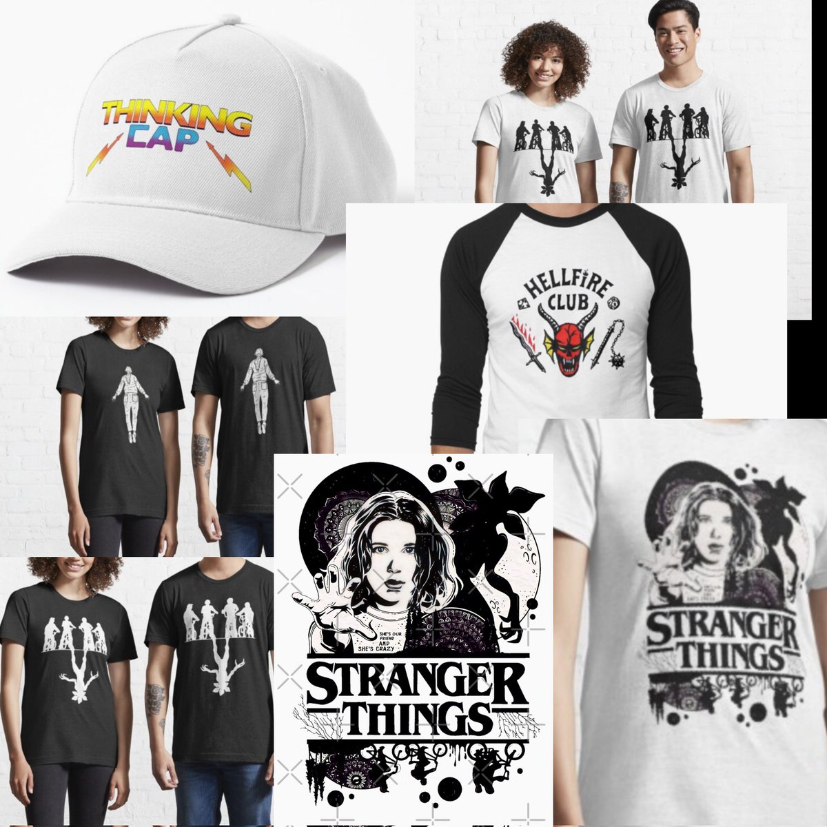 .Home delivery with 20% off 🥳
.all purposes Stranger things 👑(High quality)
.( t-shirt _sticker_travel mugs_Paint Art ...)
.Products Link👇👇👇
redbubble.com/people/aeyssa/…