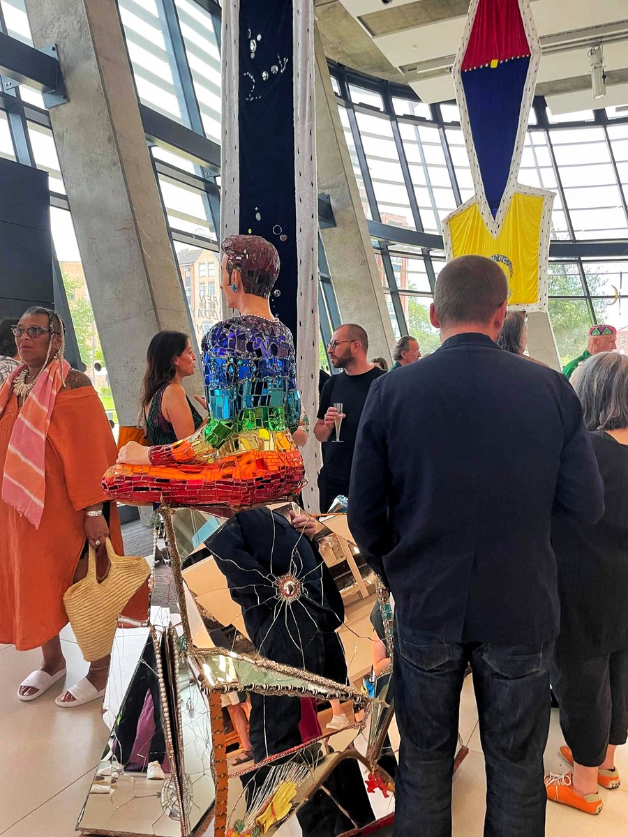 Thank you all who attended our launch last week of Andrew Logan's 'Alternative Miss World'! It was an incredible event and we are so happy to have the exhibition here Monday-Saturday, 12-5 till 22nd October 🌈