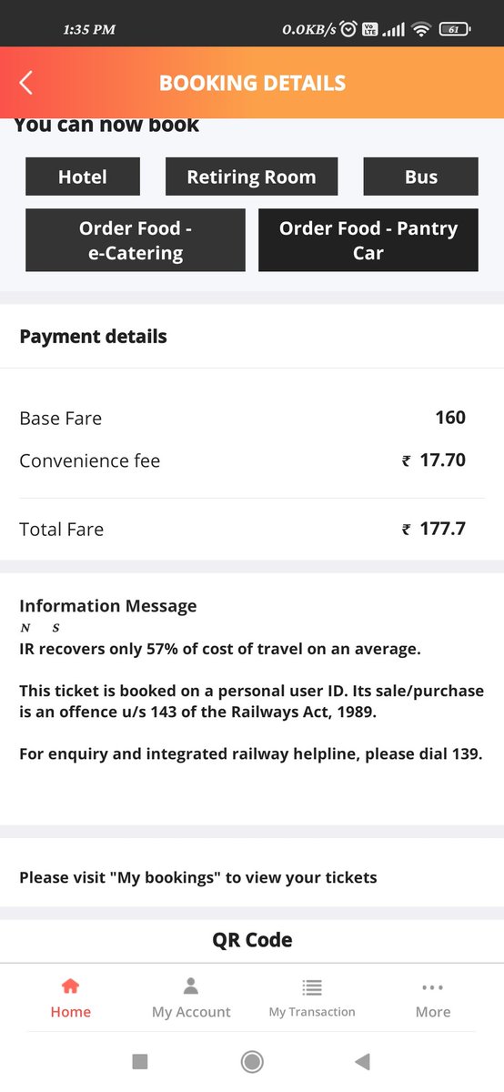 Amanyadav415784's tweet photo. 12 july ko ticket book krte smay transaction failed hua lekin @IRCTCofficial payment kat gyaa aur aaj tak refund bhi nahi aya customer care se bat karne pe roj bola ja raha 3 se 4 din me refund ho jayega @ECRlyHJP @RailMinIndia @IRCTCofficial https://t.co/4yNgk4zKVz