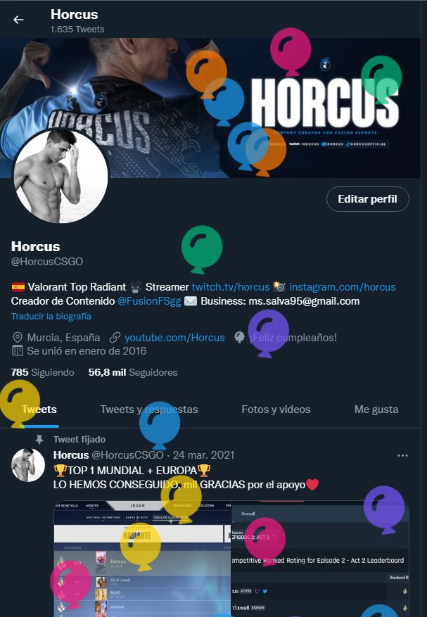 Horcus's tweet photo. 27 🥳🎂 https://t.co/wEKhfMQOr9