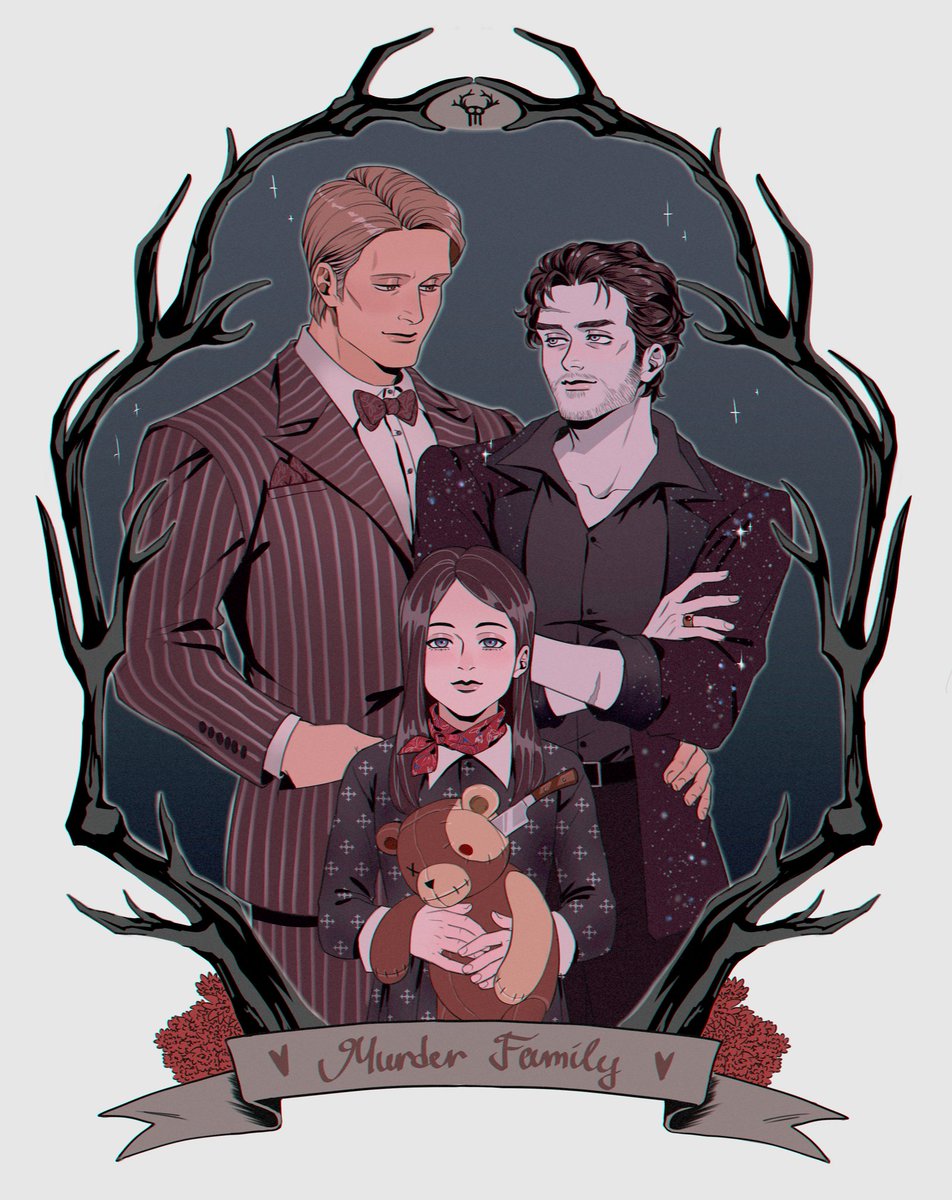 Hannibal and his murder family😈
#Hannibal #Hannigram #ArtistOnTwitter