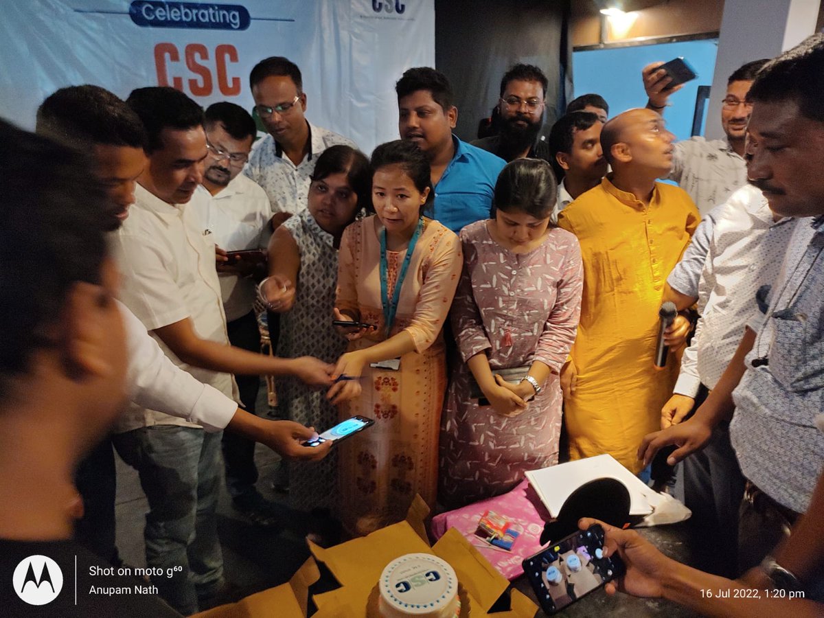 Some Glimpses of Csc Diwas Celebration in Assam
<a href="/dintya15/">dinesh tyagi Retd IAS</a> 
<a href="/CSCegov_/">CSCeGov</a> 
<a href="/CSCAssam1/">@CSCAssam</a> 
#CSCDiwas2022 
#Csc mere pehchan
