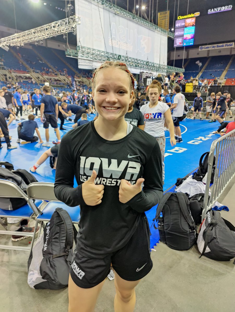 Good luck to Haylee McGraw representing the Rails Wrestling Club up in Fargo!