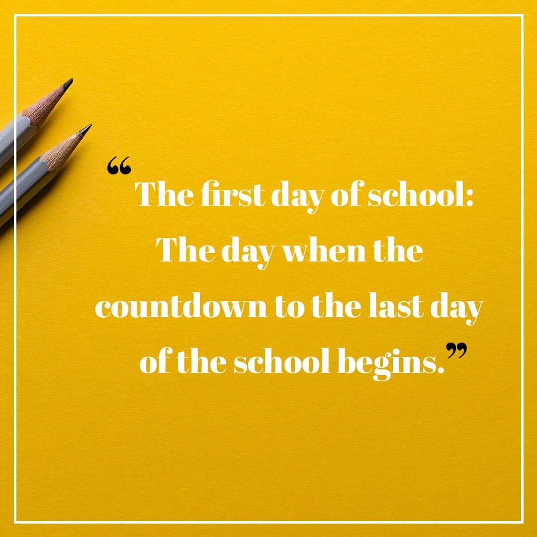 ModelBharti's tweet photo. The first day of school: The day when the countdown to the last day of school begins.
.
Call us at 7678669938
.
#jainbhartimodelschool #jainbhartischool #school #education #besteducation #india #delhi #digitalpardeepp #bloggbuzz #latest #educationprovider #learningisfun #learning https://t.co/5SqYKOAL3W