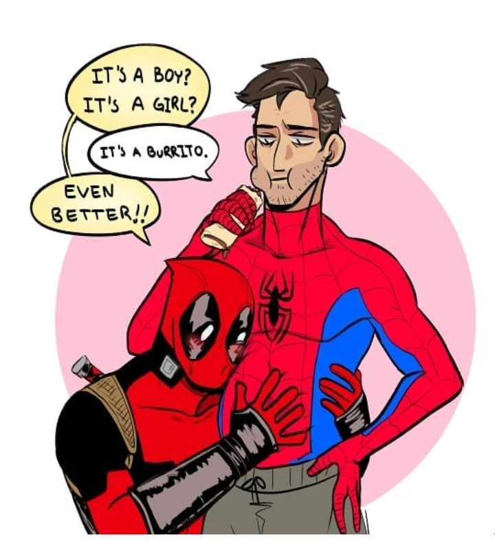 sunflowerscythe's tweet photo. @TaikaWaititi Ever consider producing/directing a Spider-Man movie with @itsagarfield as Peter "Burrito" Parker and @VancityReynolds as DeadPool? Give us the spideypool movie we all need. https://t.co/AyMzUpfGbe