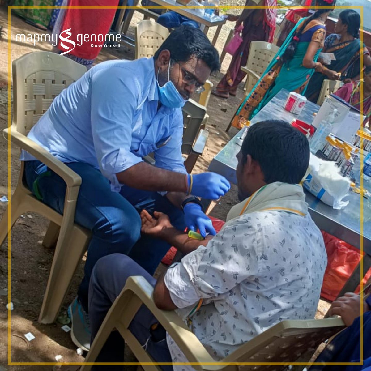 mapmygenome's tweet photo. 👉Another health camp at #Patnapur organised by Mapmygenome on July 16.
This is second camp at Patnapur, #Adilabad, partnering with #Adivasi Praja Co-operative Society & Arsa Life Care
#healthcamp #diagnosticlab #dianostics #diagnostictests #bloodtest #mapmygenome #knowyourself https://t.co/bwbi50inkd
